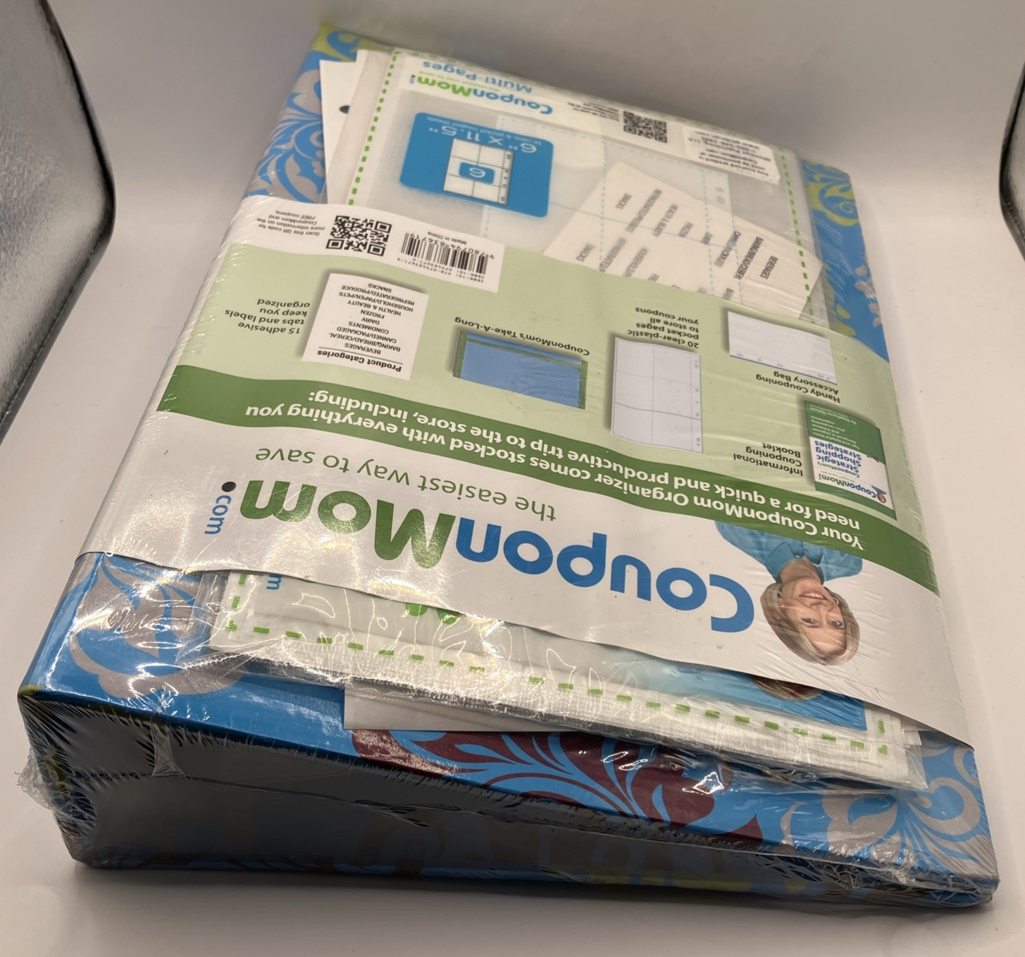 Coupon Mom The Ultimate Coupon Organizer NEW sealed Pad Take Along Pouch Holder