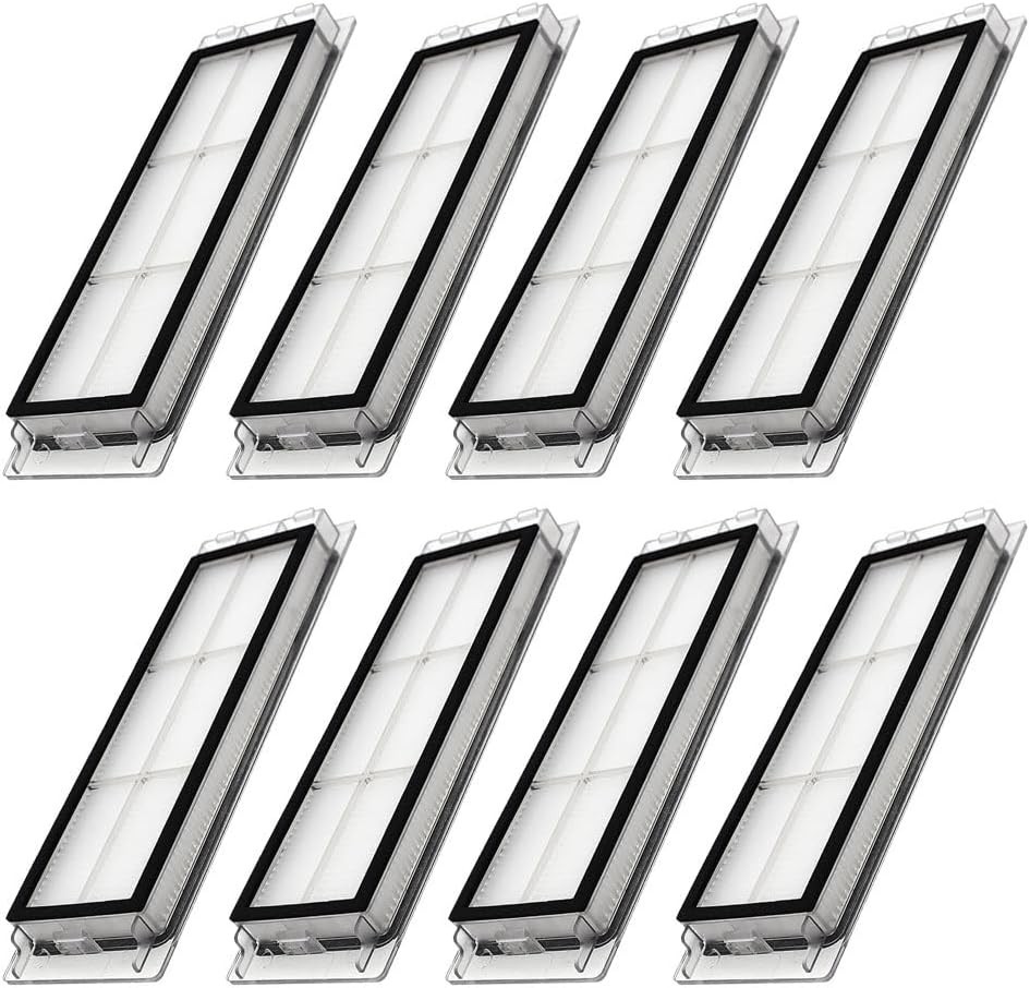 HEPA Replacement Filters for Roborock S6/S5/S4 Robot Vacuums, 8-Pack