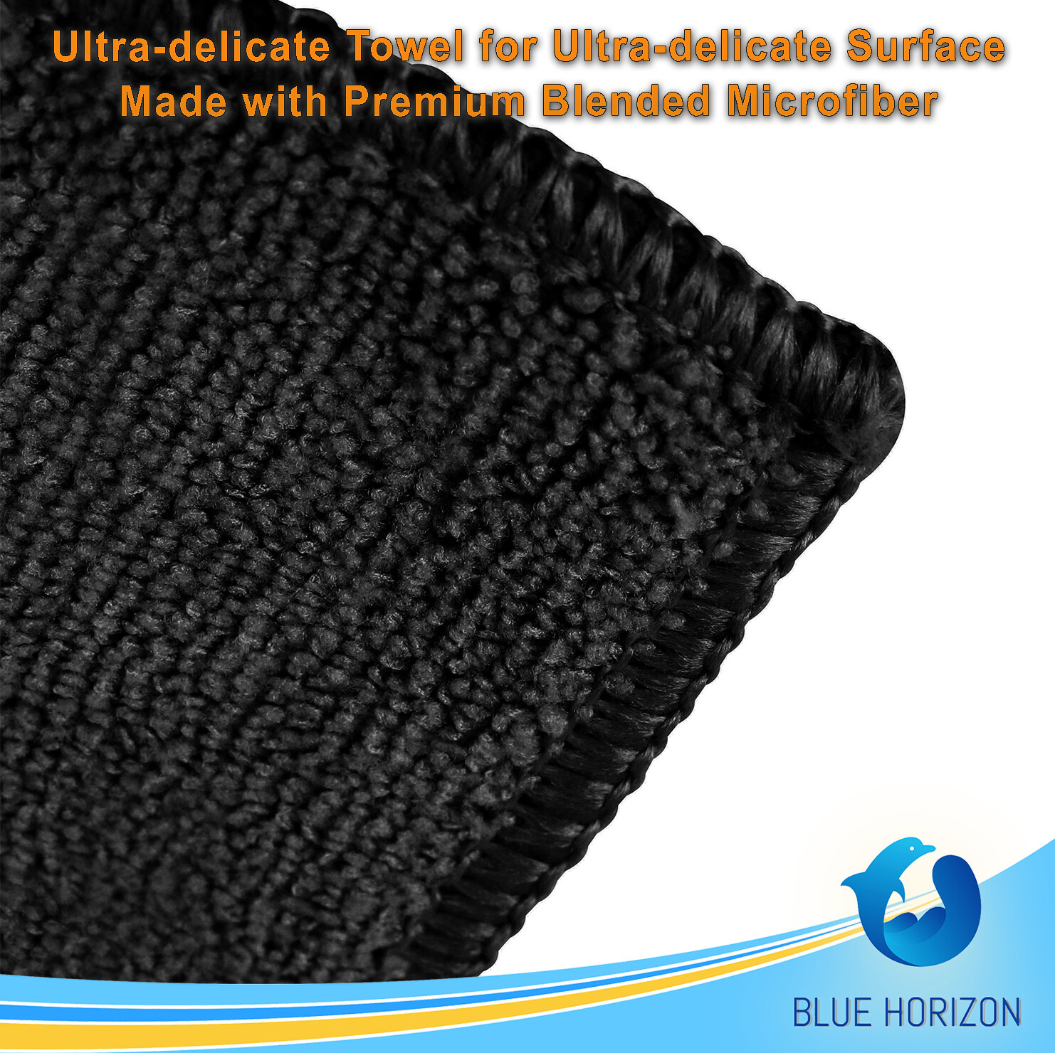 Microfiber Cleaning Cloth 36-Pack 16×16 inch Wash Towel 3 Dozen Black Car Rag