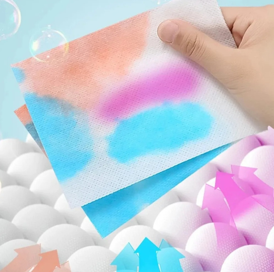100pcs Color Catcher Sheets For Laundry Color & Stain Absorbing Sheets – NEW