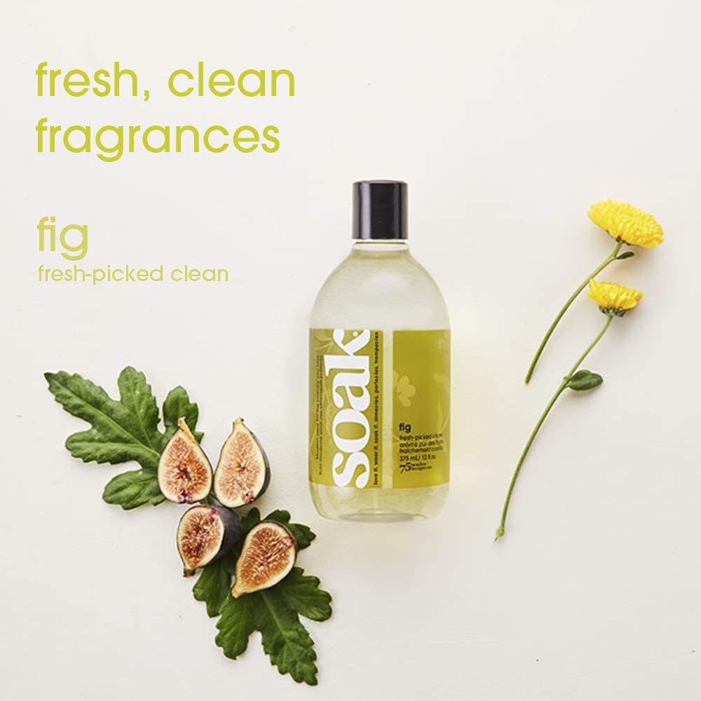 Soak Laundry Soap – No Rinse, Plant Derived Hand 12 Fl Oz (Pack of 1), Clear