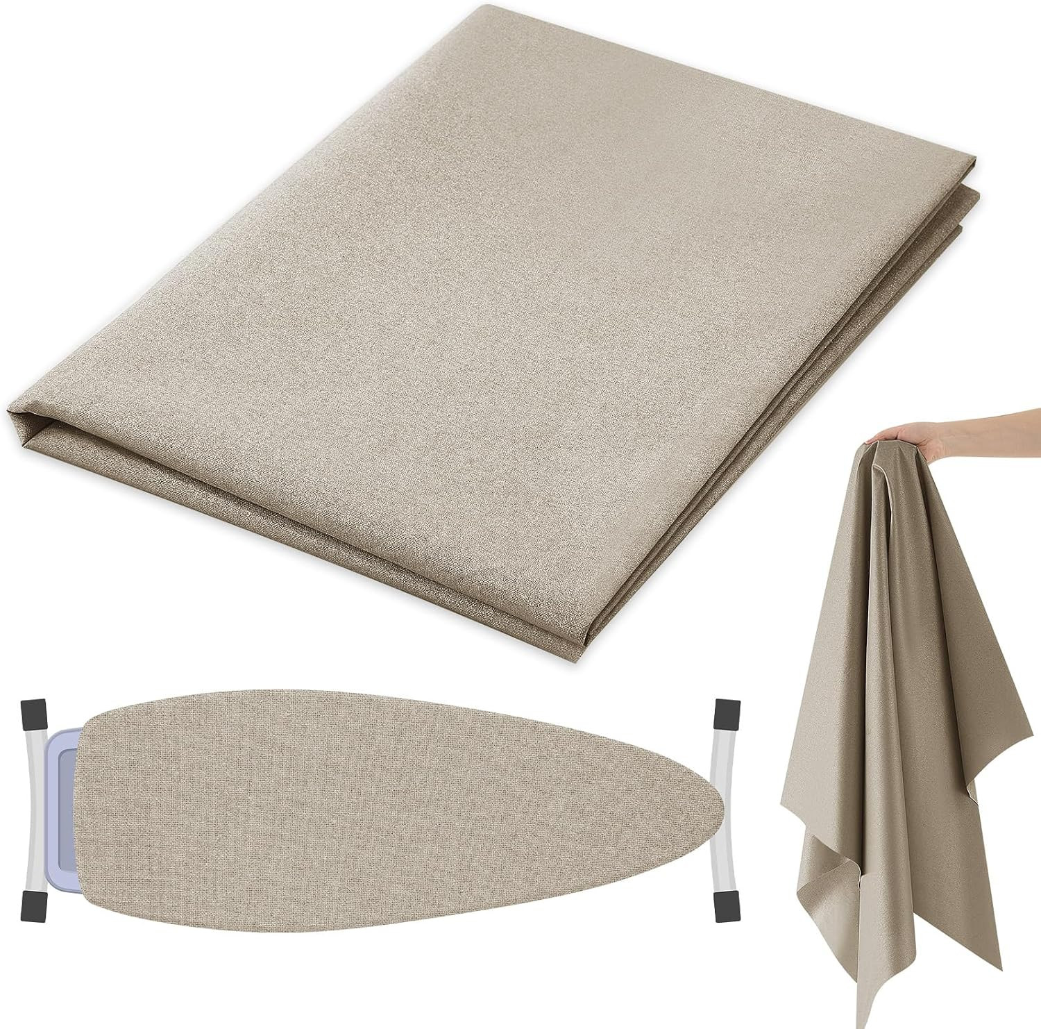 60 in x 2 Yard Scorch Resistant Fabric Insulated Blend Ironing Scorch Cloth P…