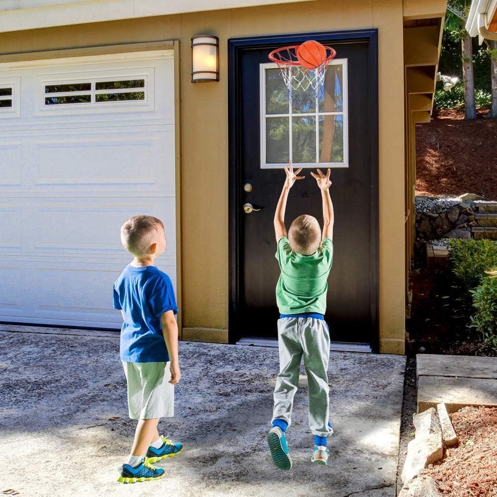 Mini Over-The-Door Basketball Hoop Game – Easy to Hang, No Assembly Required …