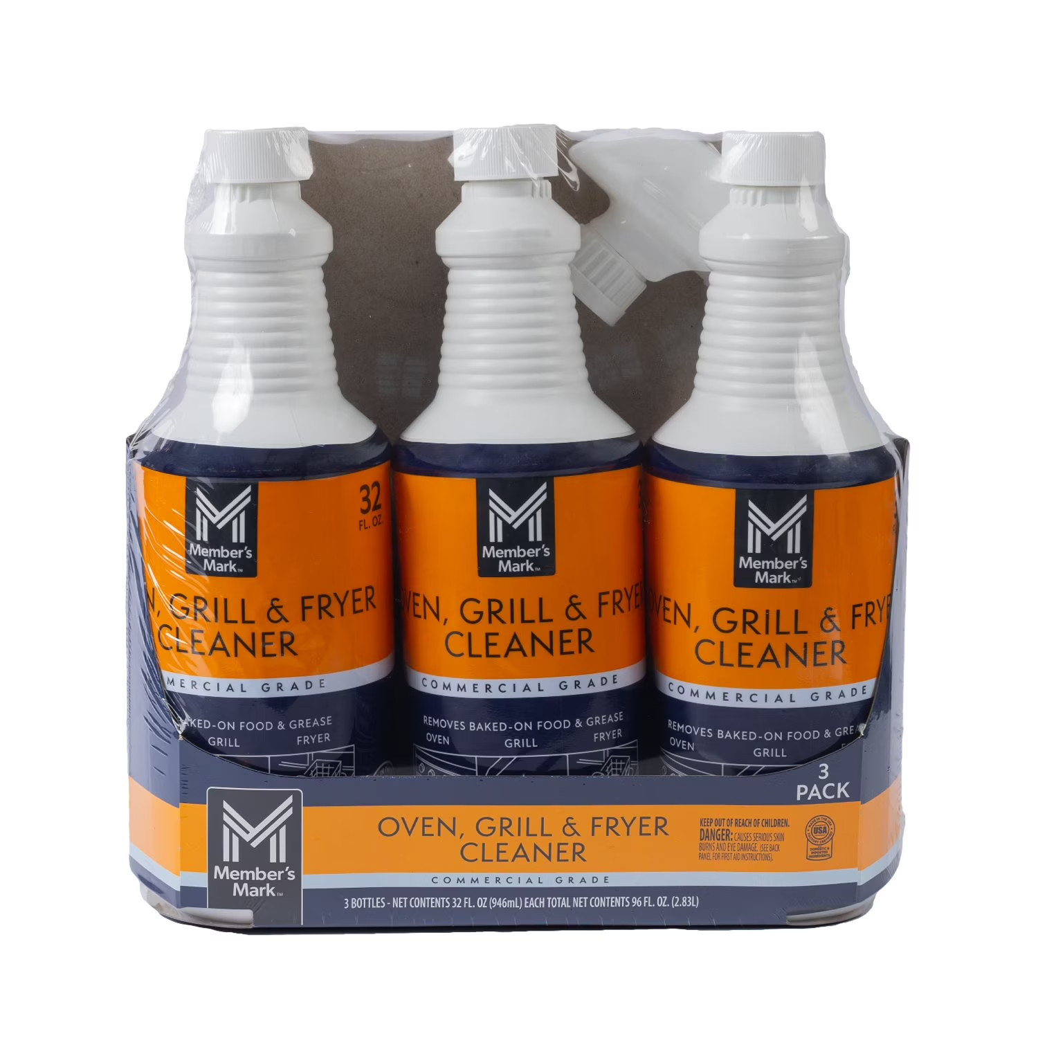Member’s Mark Commercial Oven, Grill and Fryer Cleaner, 32 oz., 3 pk.