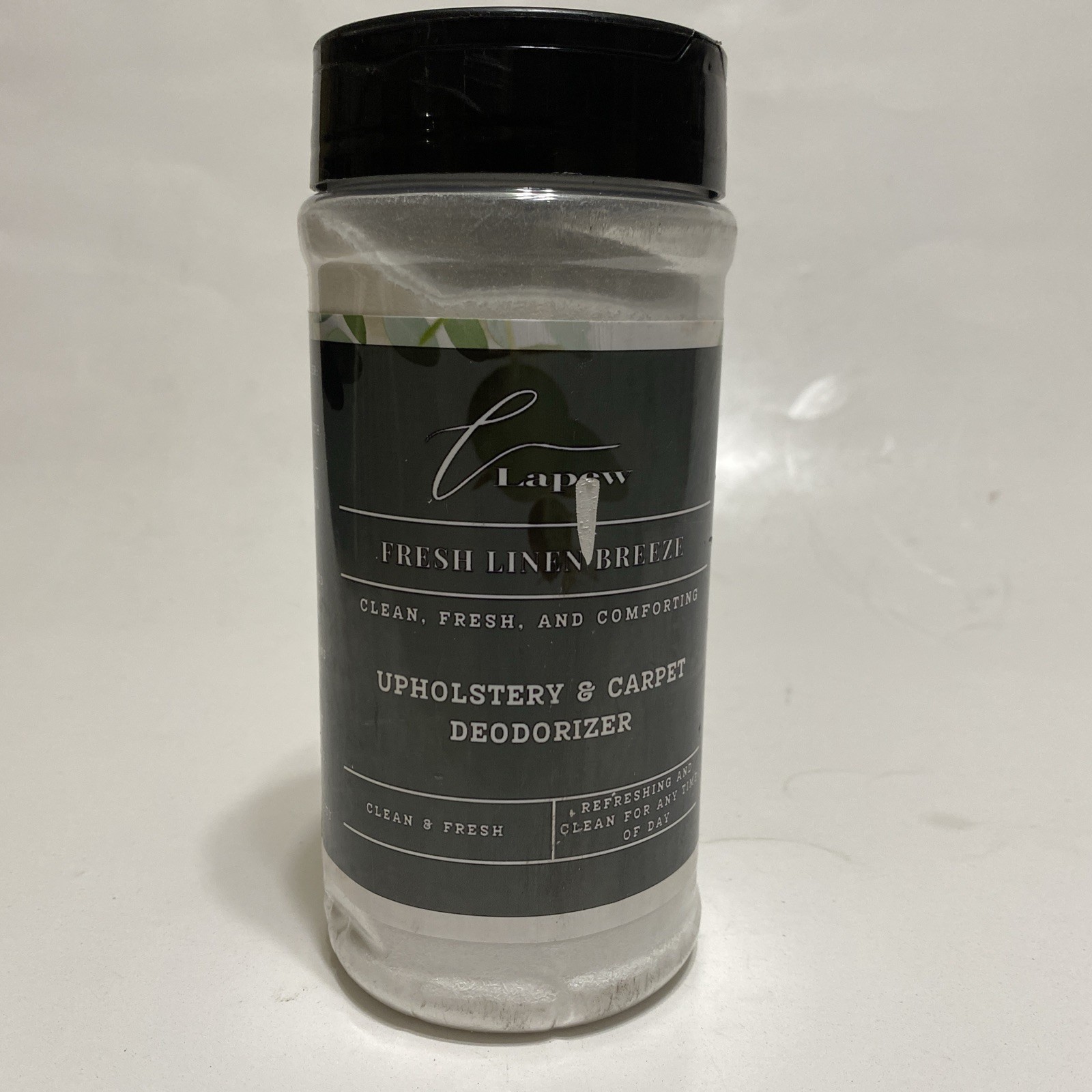 Lapew Fresh Linen Breeze Carpet Deodorizer Powder 16 oz Odor Eliminator New