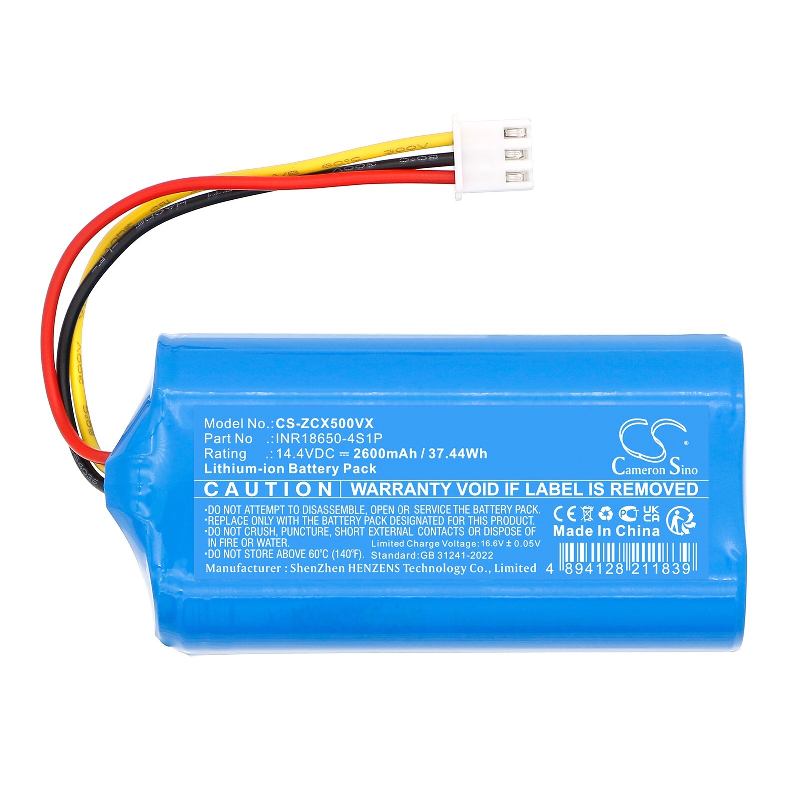 BATTERIE 2600mAh Type INR18650-4S1P For DI4 Gyro Laser 2500
