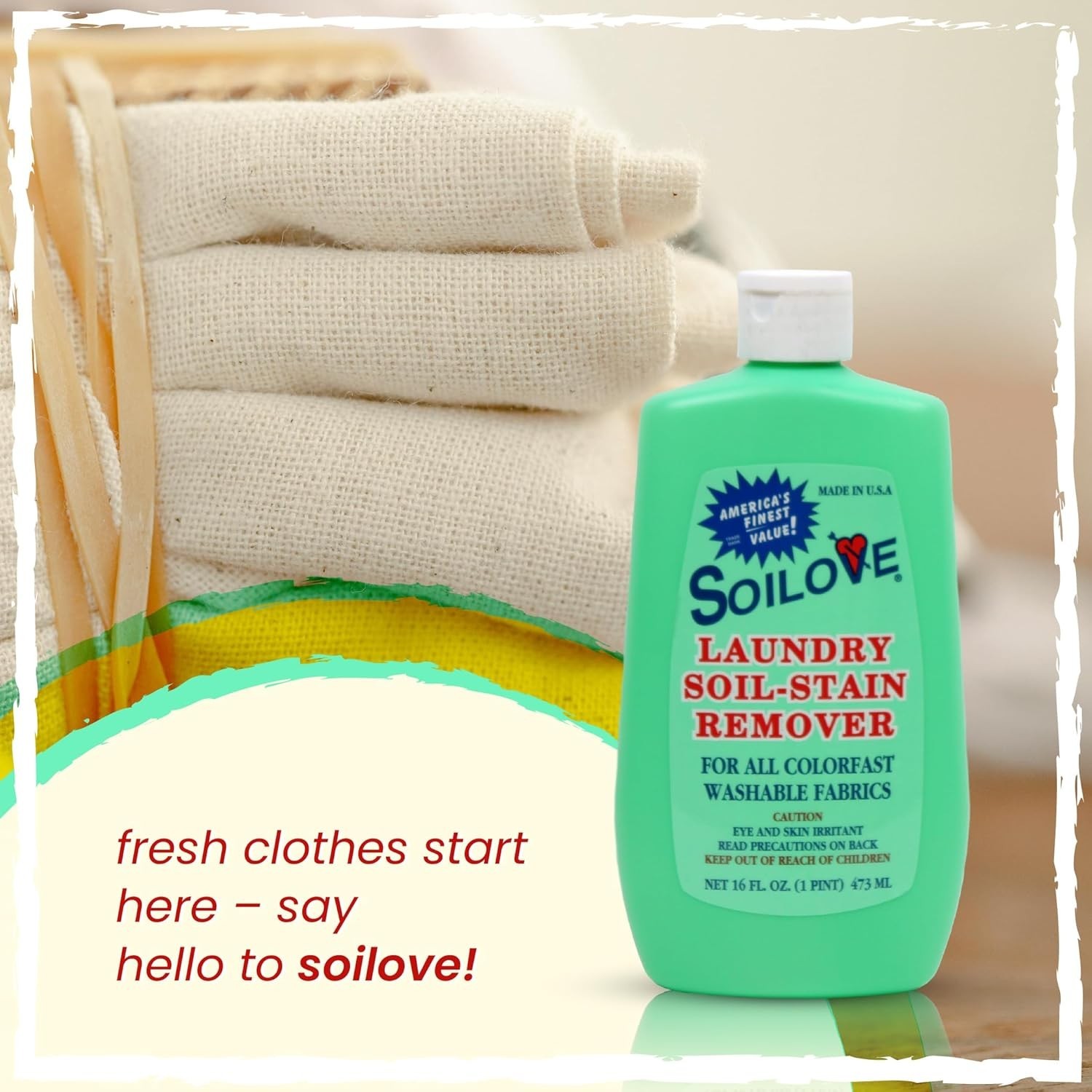 (Pack of 2) – Soilove Laundry Soil Stain Remover 16 oz Each