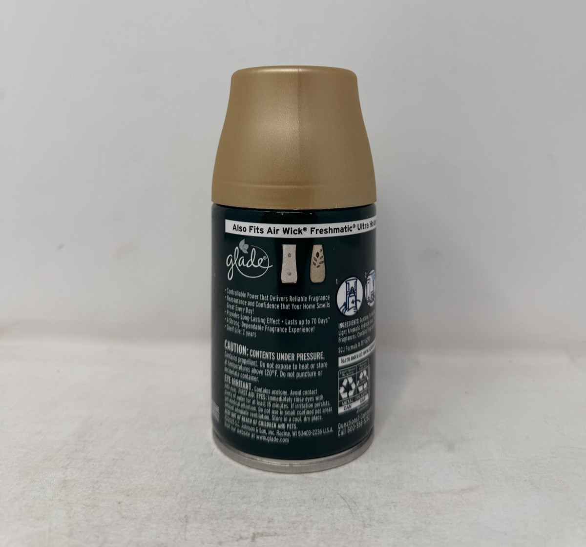 6 Pack – Glade Automatic Spray Air Freshener Refills, Balsam & Spruce, 6.2oz