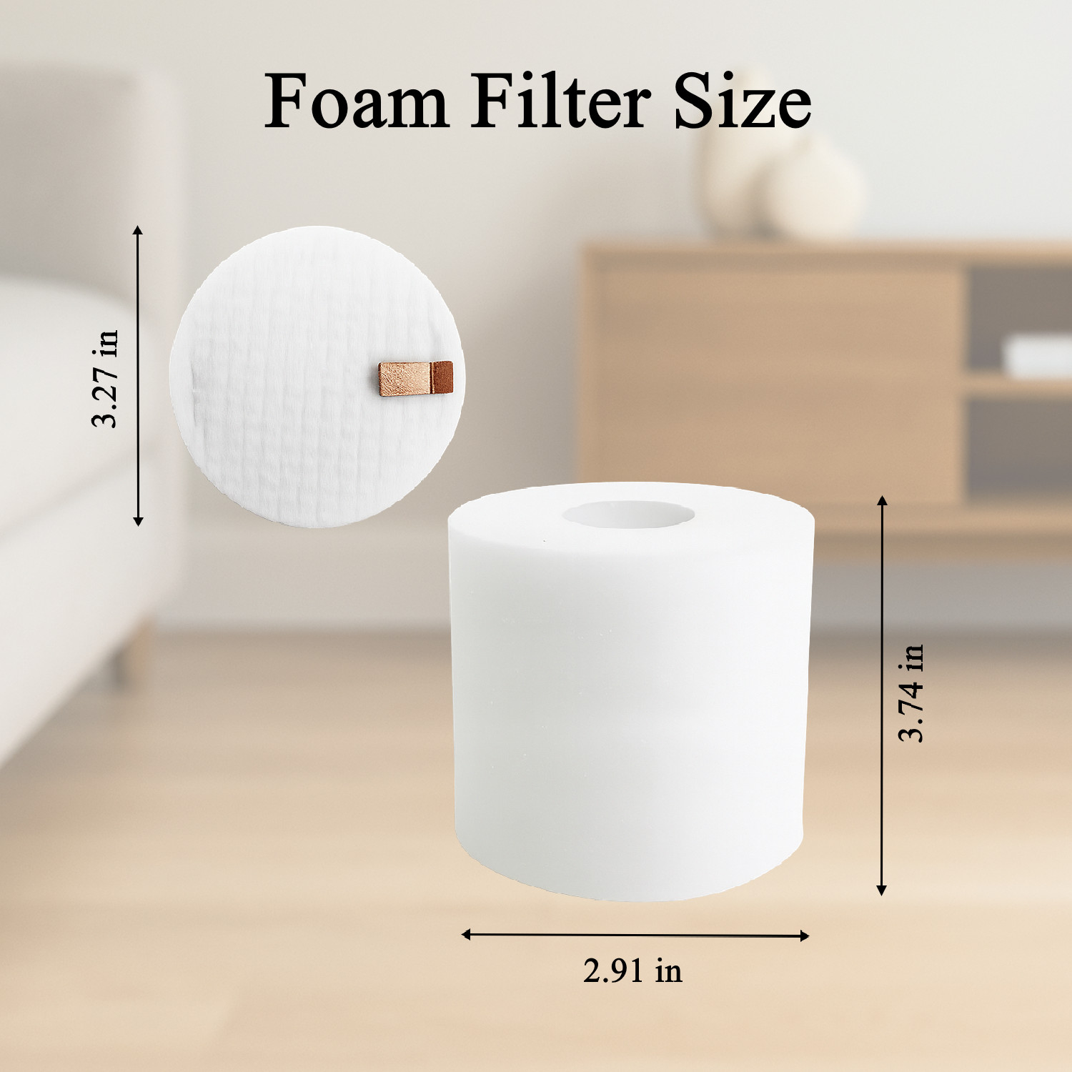 2x HEPA, 2x Foam Filter, 4x Side Brush Kit for Shark RV2400 RV2800 UR1100 RV2001