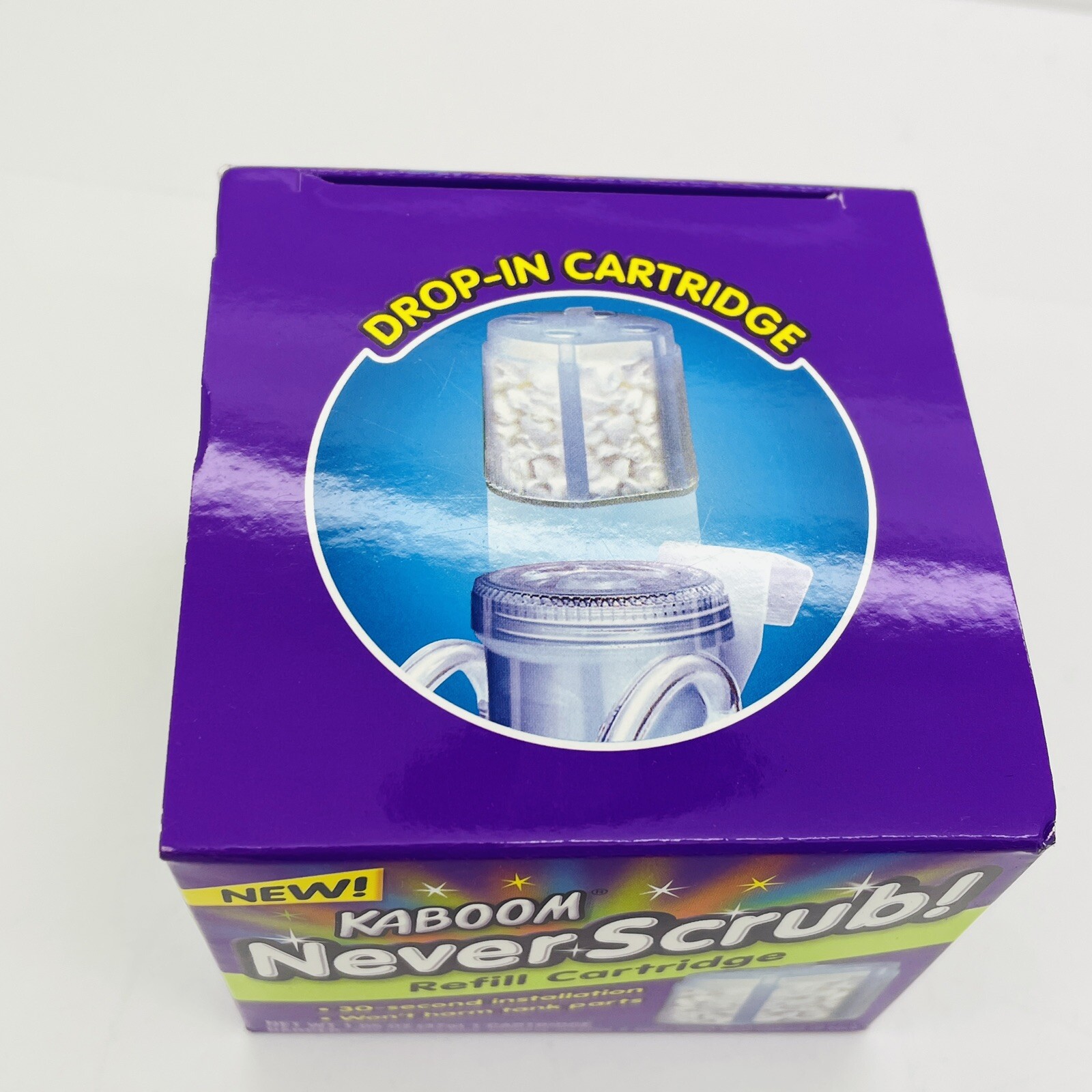 NOS Kaboom Never Scrub Refill Drop In Cartridge 1.65 oz Discontinued Lot