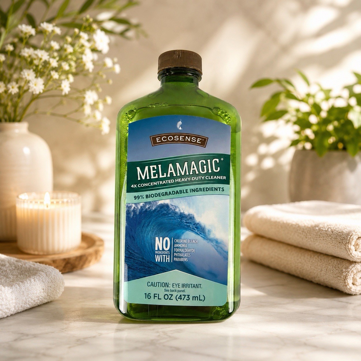 Ecosense Melamagic 4X Concentrated Heavy Duty Cleaner 16 Fl Oz