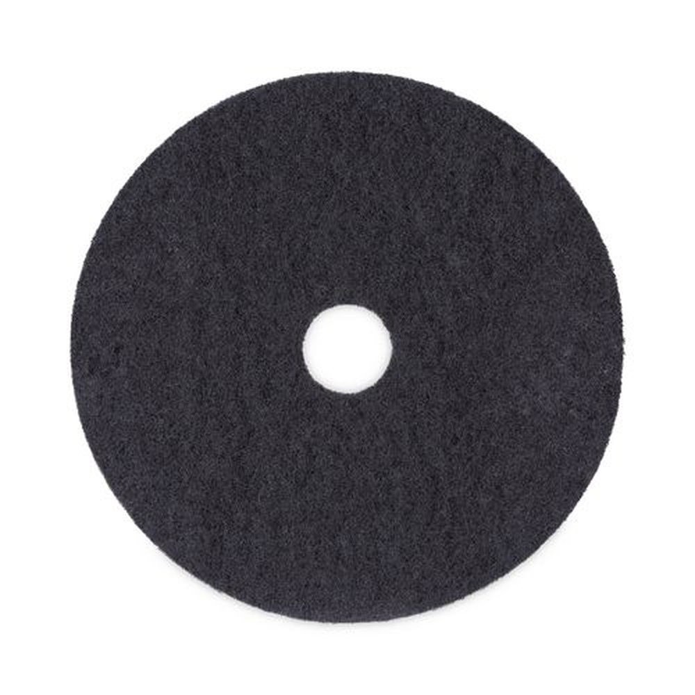 Boardwalk 4020BLA 20 in. Diameter Stripping Floor Pads – Black (5/Carton) New
