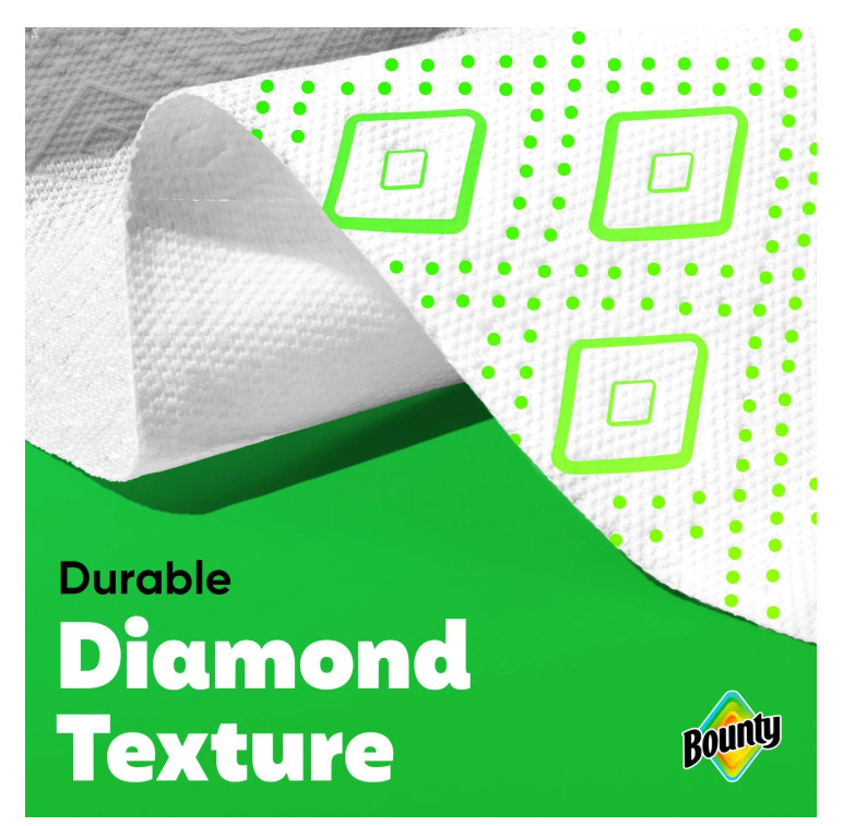 Bounty Paper Towels Select-A-Size White, 6 Triple Rolls, 123 Sheets Per Roll