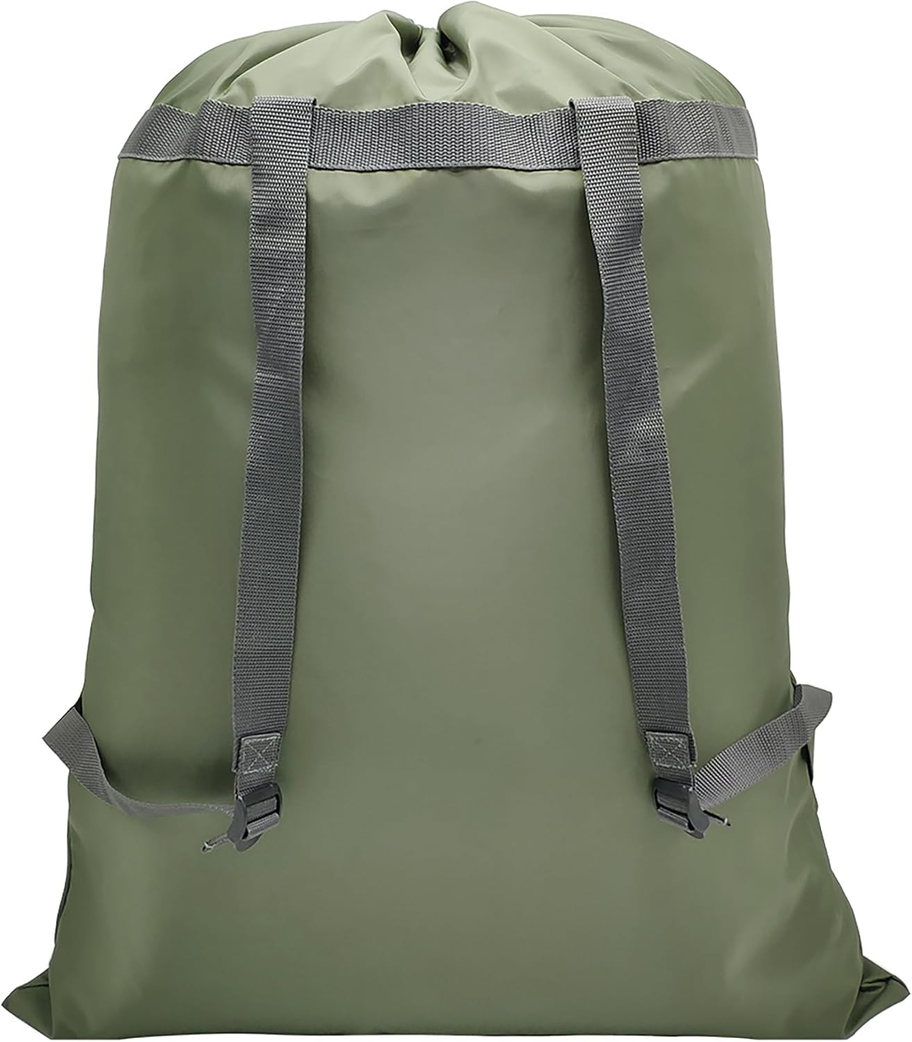 Laundry Bag Backpack, 27” X 34”Sturdy Laundry Bag with Shoulder Straps Drawstrin