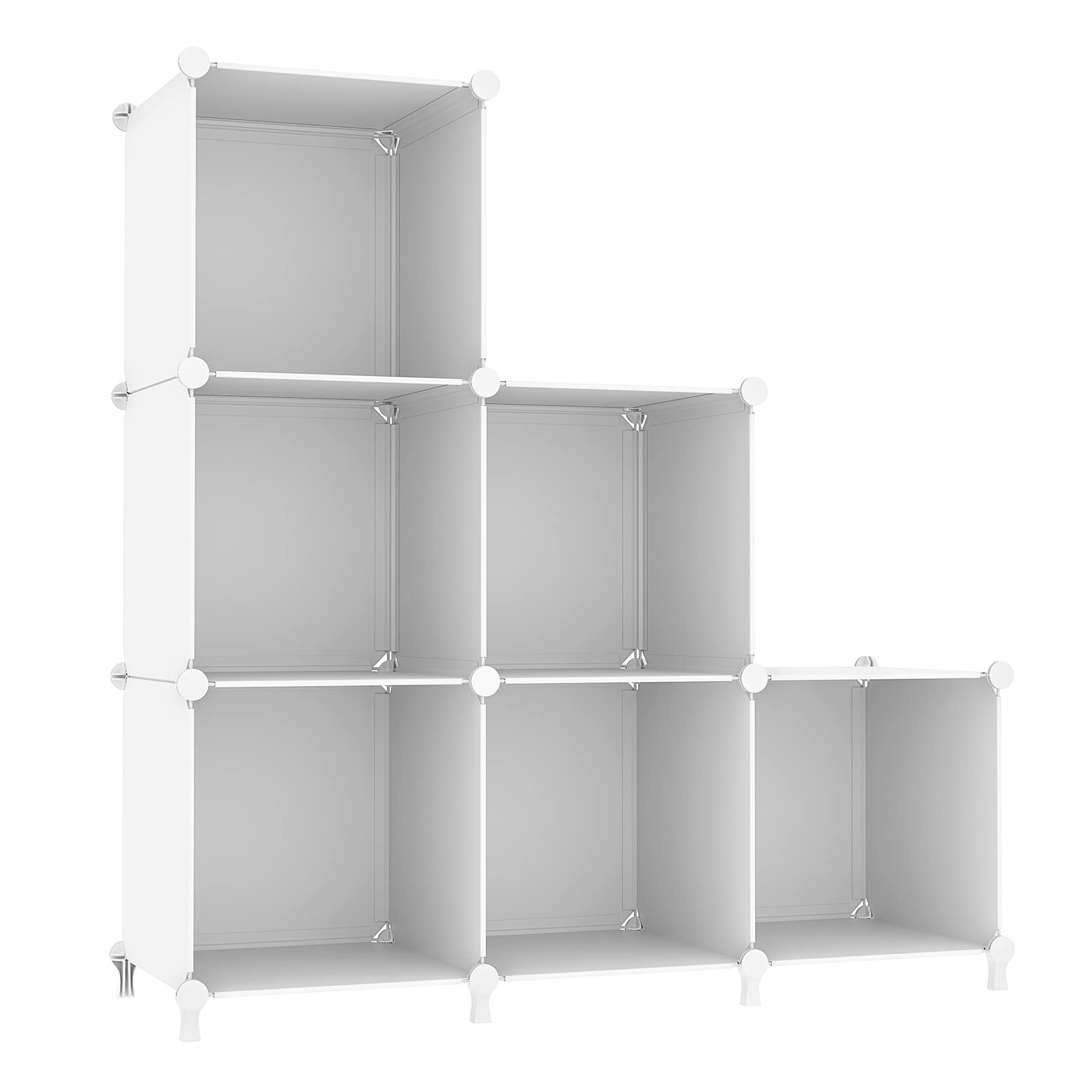 AWTATOS Closet Organizers and Storage, 6 Cube Storage 6 Cube, White