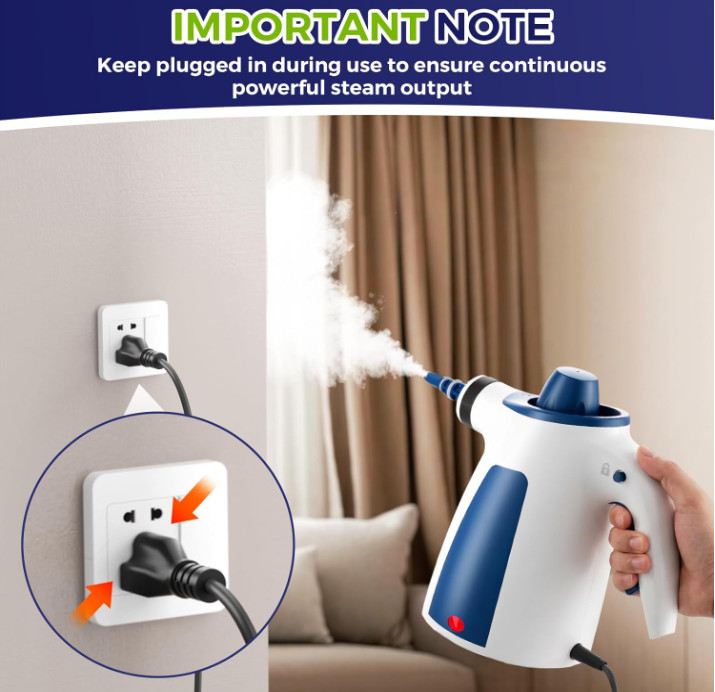 Vaporizador de Limpieza Presurizado 350ML con 14 Accesorios Sin Químicos