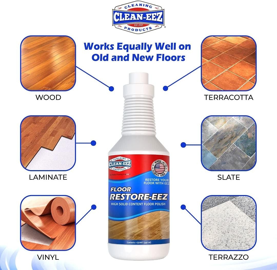 Clean-eez Ultimate Floor Restorer & Polish – (1 Bottle)