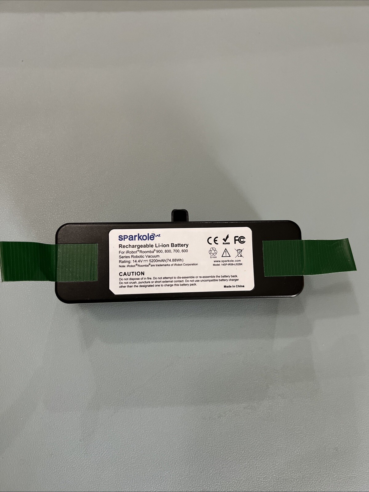 SPARKOLE 5200mAh Lithium Ion Replacement Battery for iRobot Roomba 960 980 98…