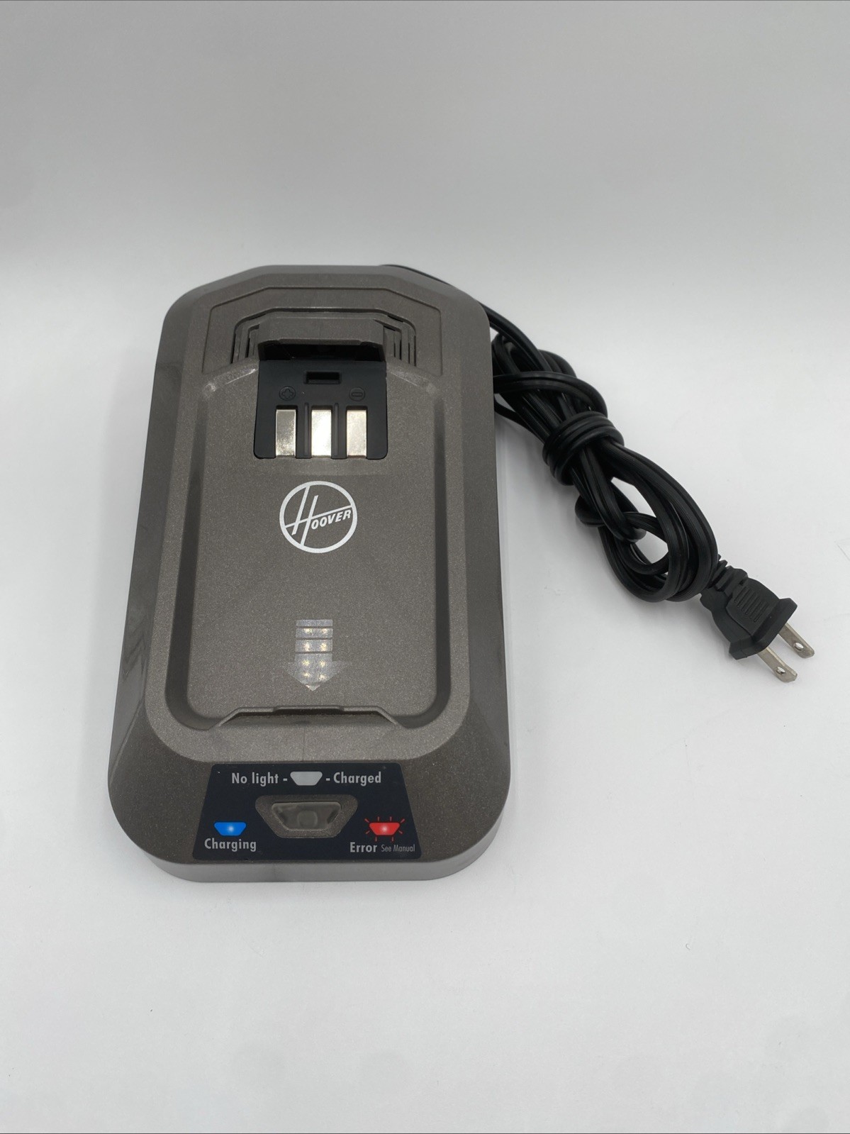 Hoover Charger BH03200 & 2 Batteries BH03120 Lithium Life 20V Li-Ion – Powers on