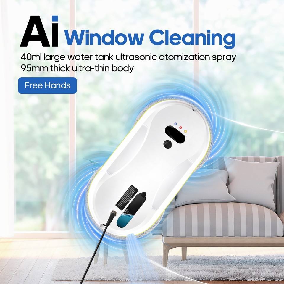 Automatic Window Cleaning Robot | Smart Glass Cleaner PURUIKAI