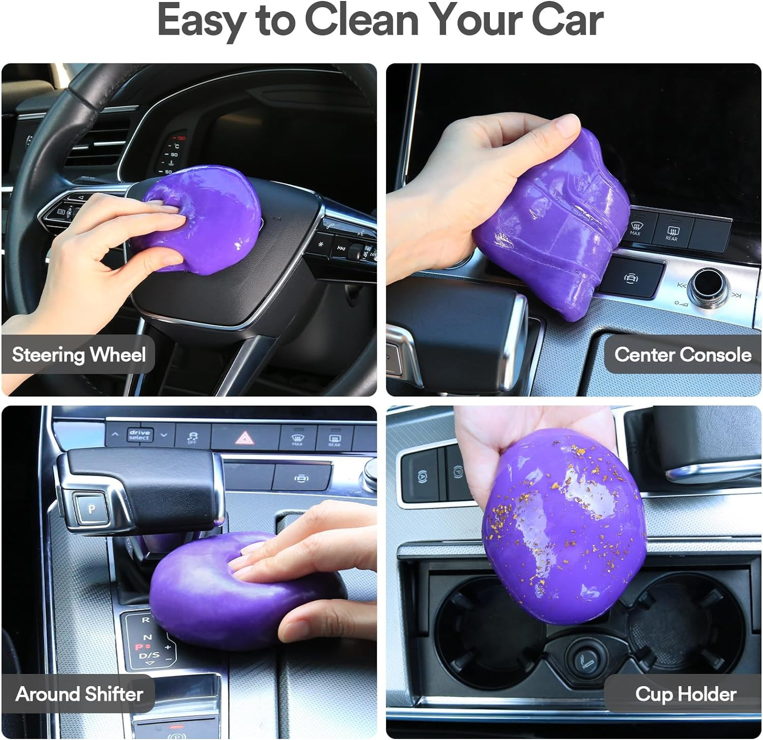 Car Cleaning Gel Clean Putty, Universal Car Interior Cleaner Slime, Perfect Clea