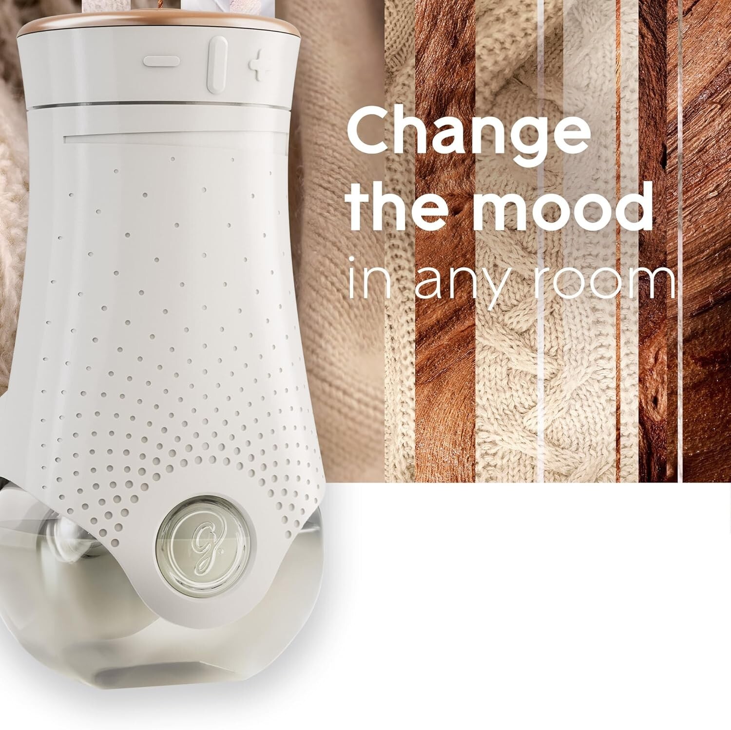 Glade PlugIns Refills Air Freshener, Scented & Essential Oils Cashmere Wood 10
