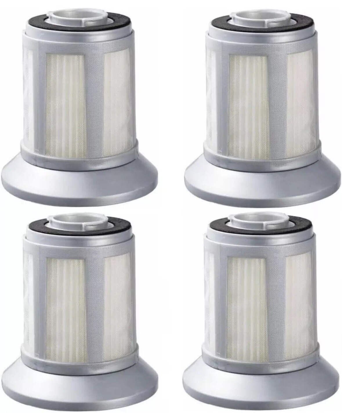 4 PACK Filters For Bissell 1613056 161-3056, 2156 Zing Vacuum HEPA