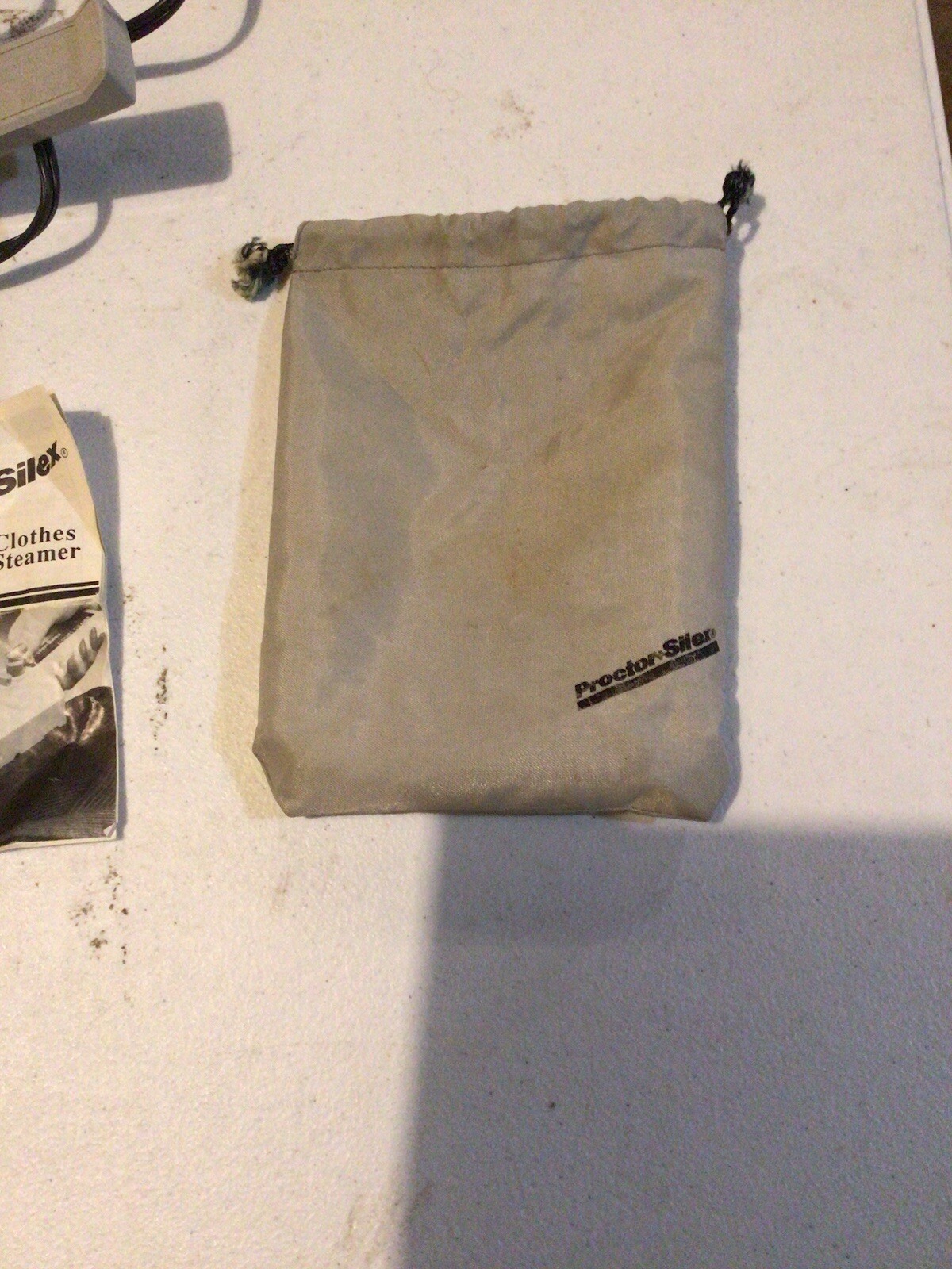 Vintage Proctor Silex Mod 115 Clothes Steamer W/manual And Bag