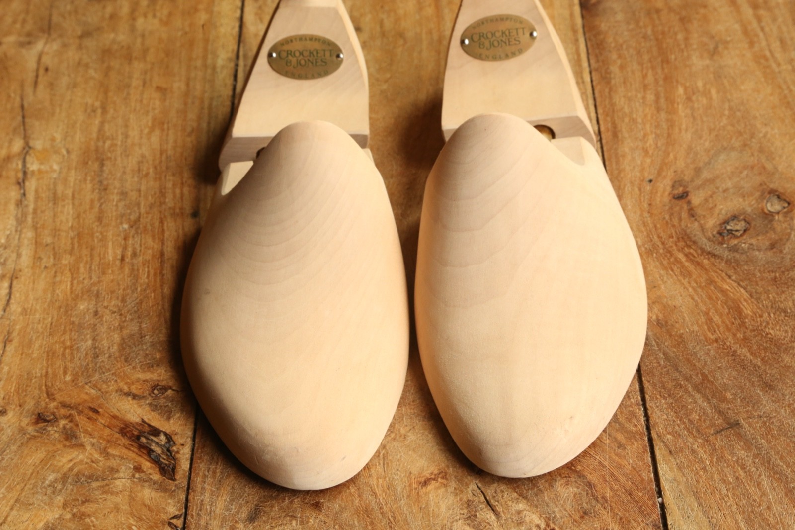 Crockett & Jones Wooden Shoe Trees Stretchers Shoes Size Medium UK 7 US 8
