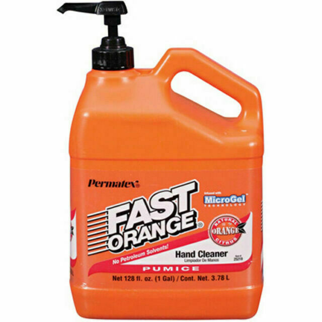 Pumice Lotion Heavy Duty Hand Cleaner Natural Citrus Scent Waterless 1 Gallon