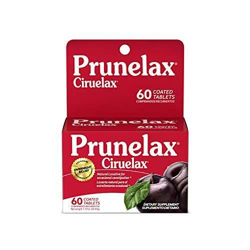 Prunelax Ciruelax Natural Laxative Regular Tablets, 60 Count