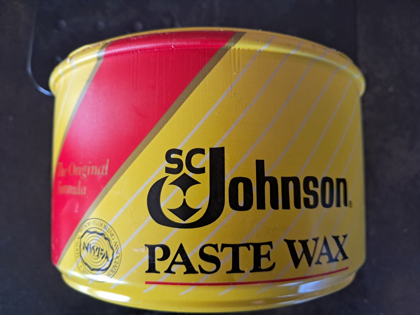 SC Johnson Paste Wax Original Formula 16oz Container 18oz Total Weight 90% Full