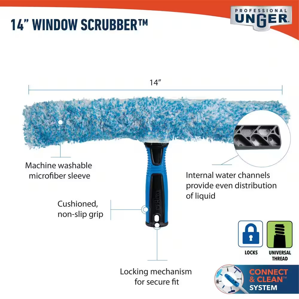 14. in Microfiber Window Scrubber