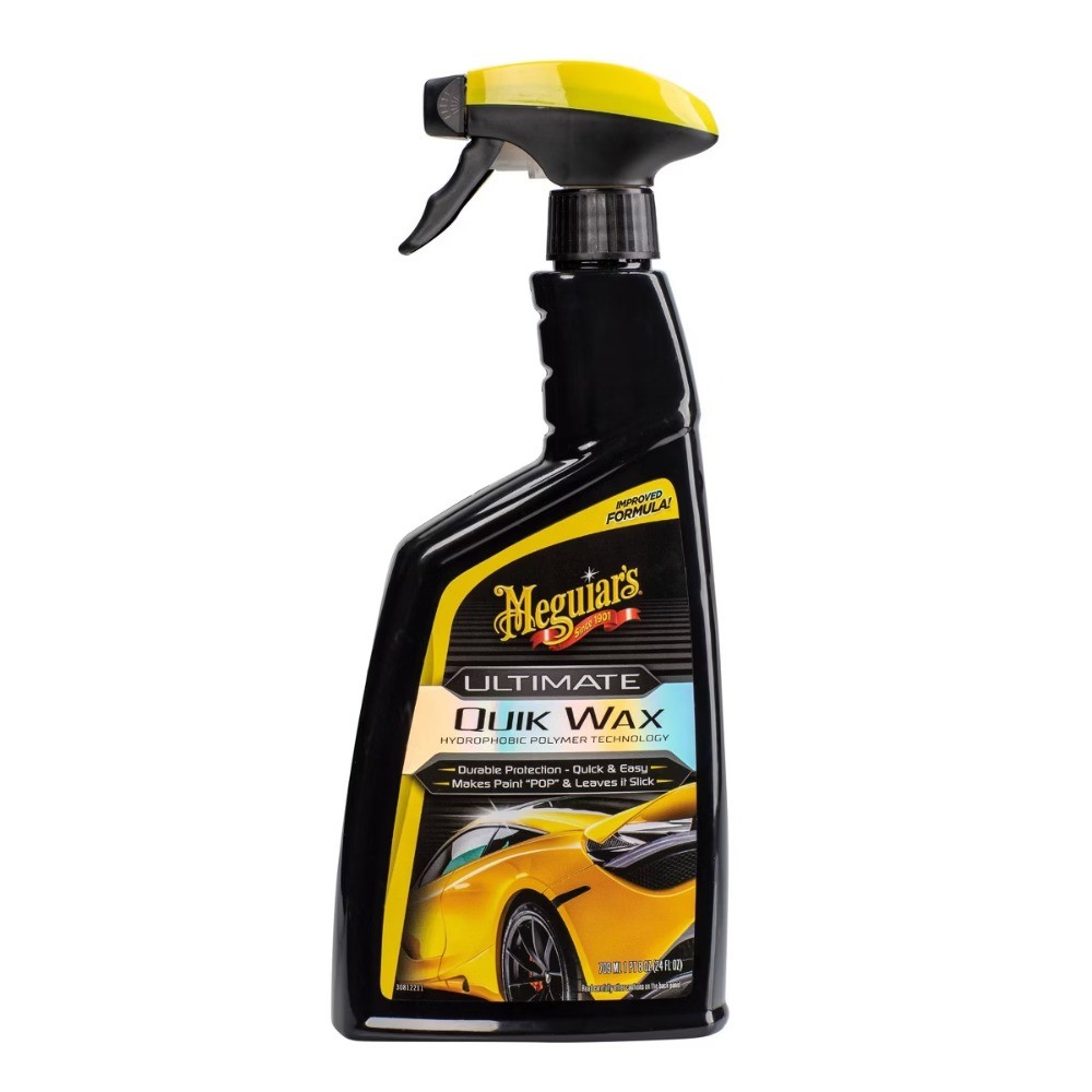 Ultimate Quick Car Wax Spray, 24oz, UV Protection, Anti-Fade