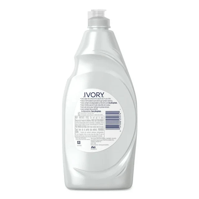 (2 pack) Ivory Ultra Concentrated Liquid Dish Soap, Classic Fresh Scent 24 fl Oz