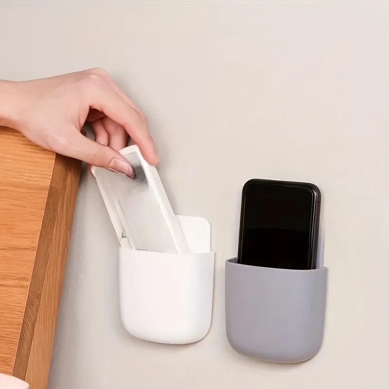 Wall Mounted Smart TV Remote Control Holder Home Office Organiser Storage+