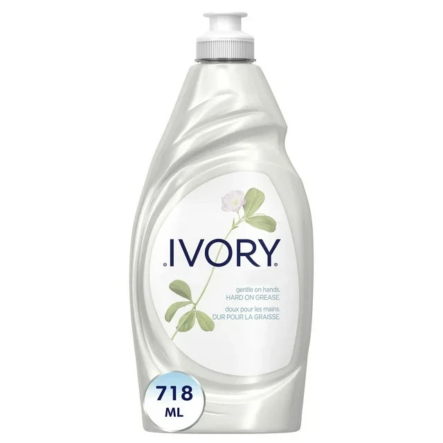 (2 pack) Ivory Ultra Concentrated Liquid Dish Soap, Classic Fresh Scent 24 fl Oz
