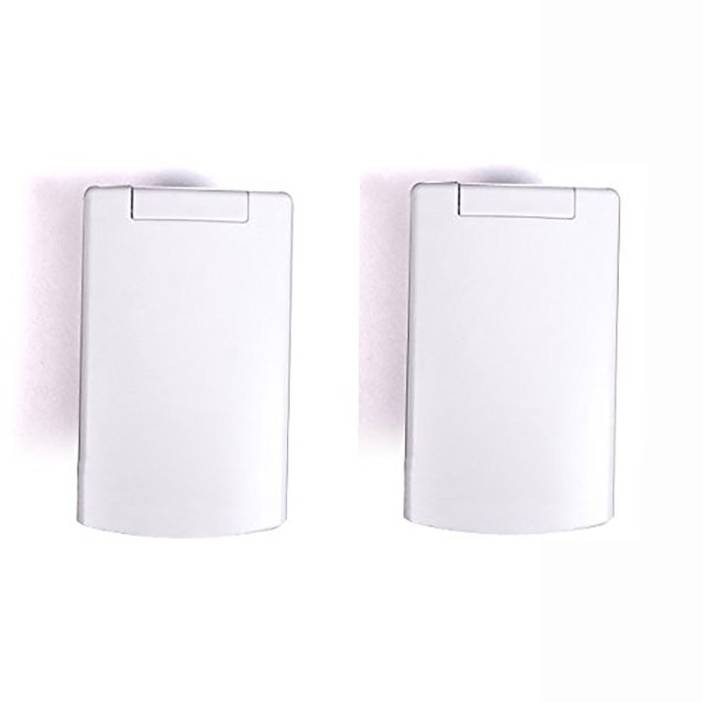 Fits For Central Inlet Valve, Full Door Faceplate CV-R-Vex White 2PK # SV8026