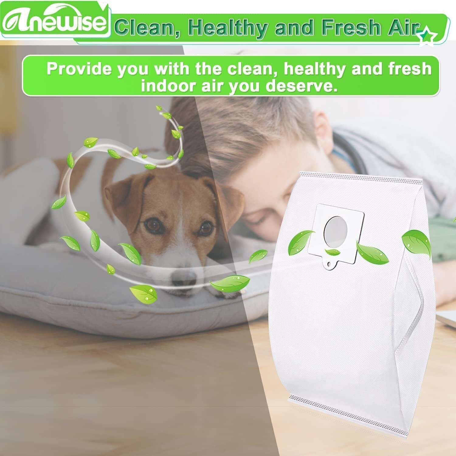 6/12Pack 53292 Type Q/C Canister Vacuum Bags For Kenmore 200 400 600 700 800 Bag