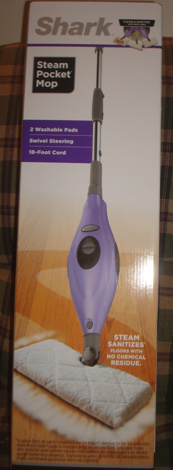Shark S3501 Steam Pocket Mop for Hard Floor NEW