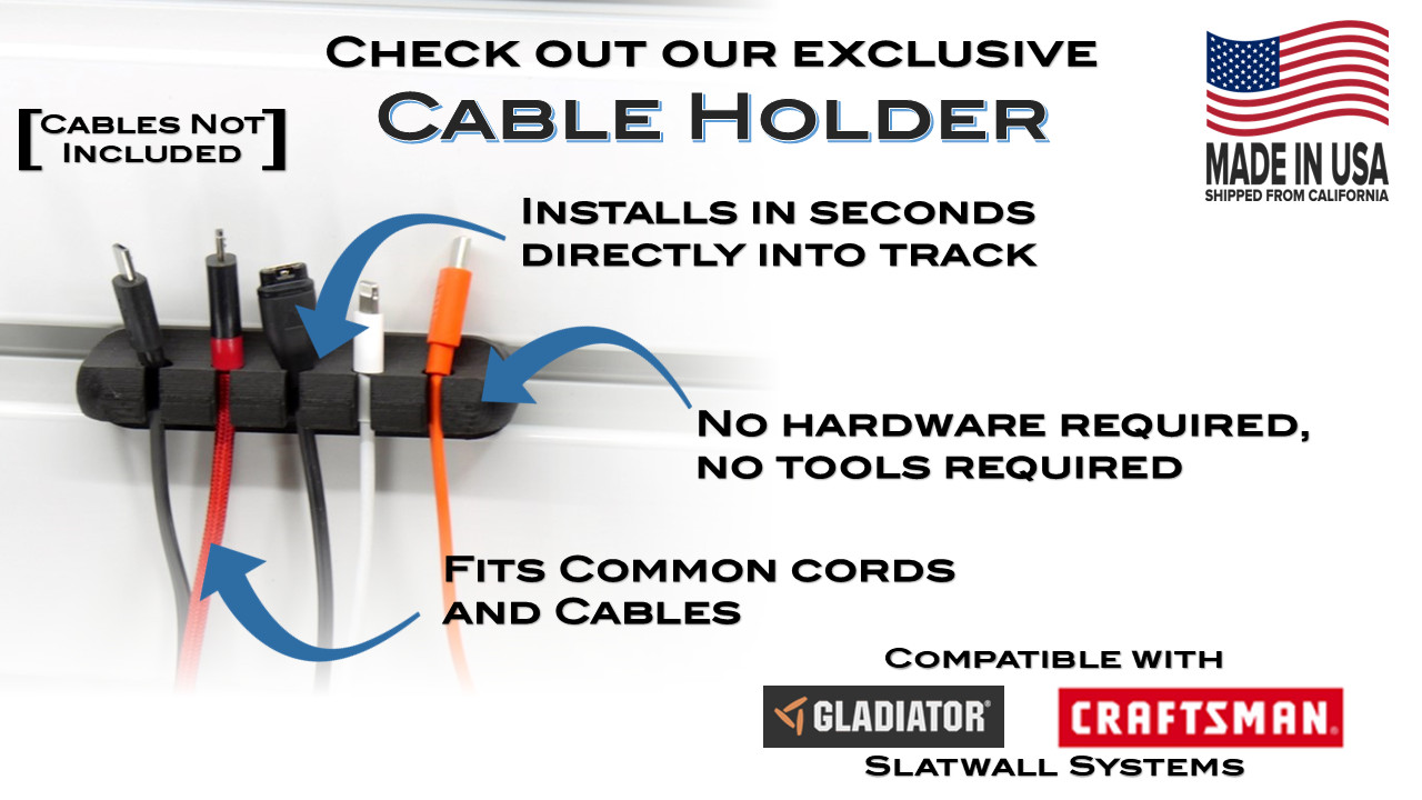 Tool Holder for ATD-1.2 on Gladiator Gearwall & Geartrack
