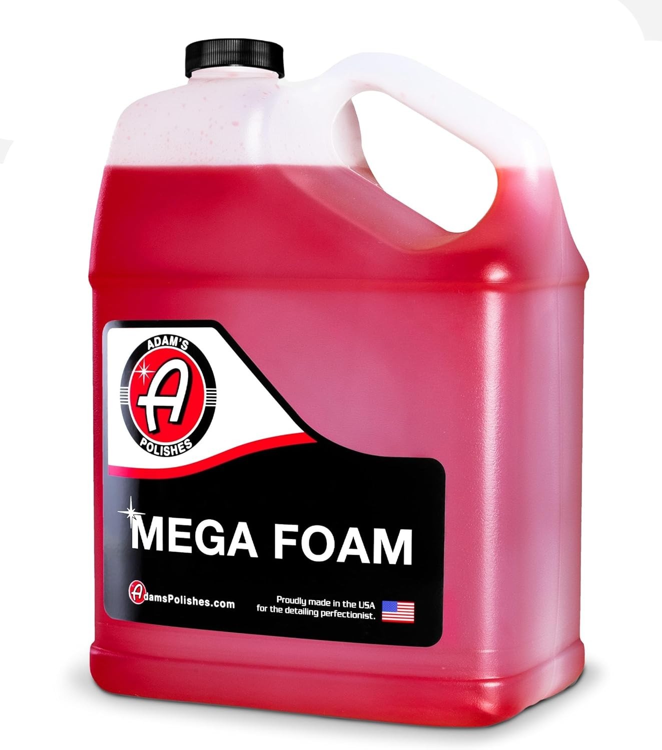 Adam’s Mega Foam Car Wash Soap Gallon – pH Neutral, Ultra Concentrated for Fo…