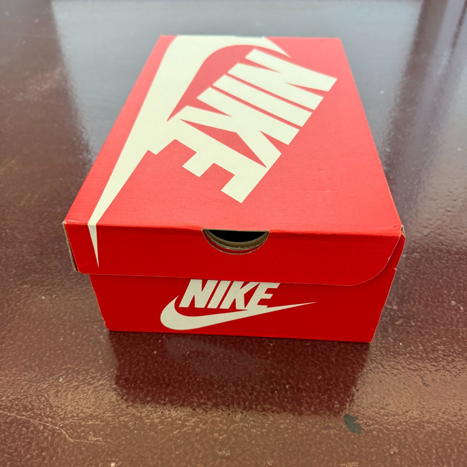 Nike Empty Shoe Box Red White Swoosh Original Packaging Size 8 9 WMNS BOX ONLY