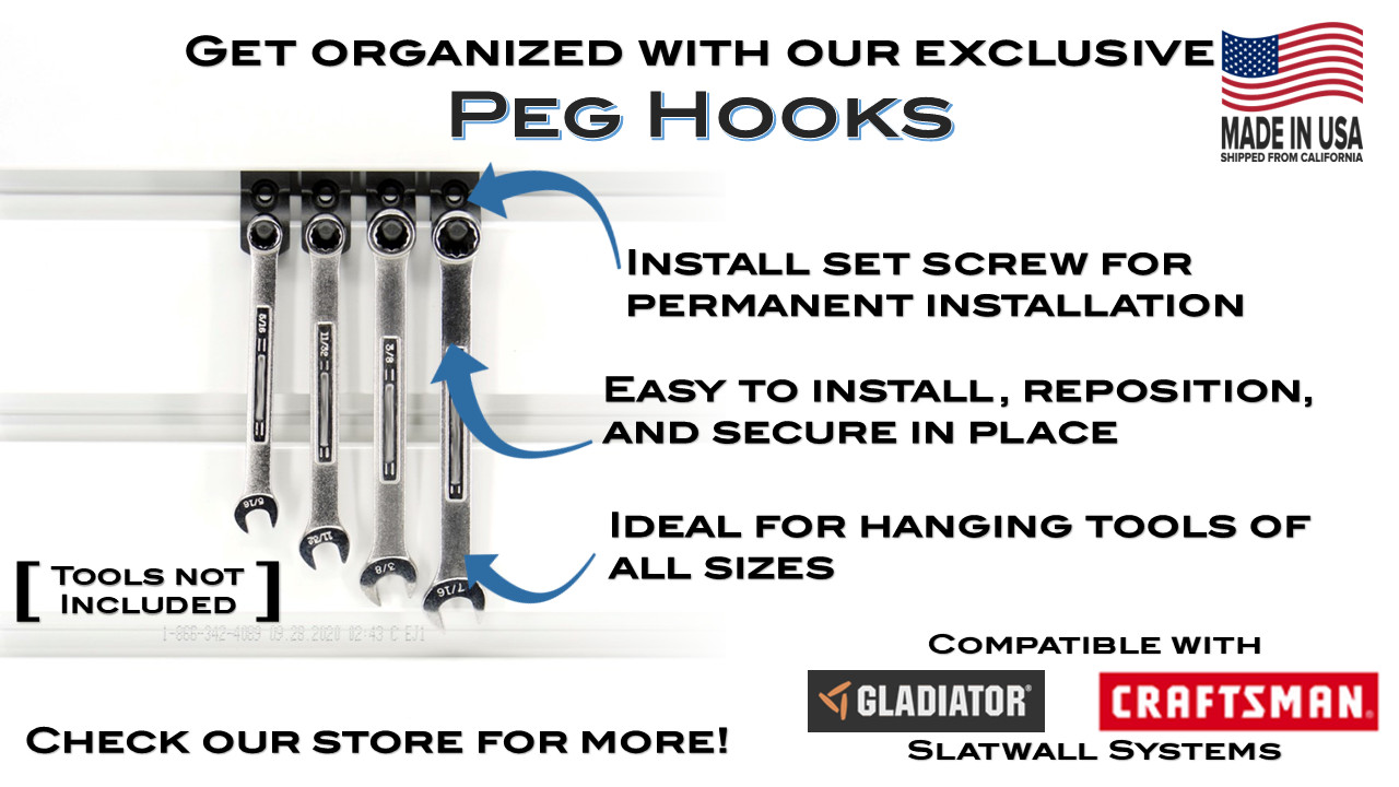 Tool Holder for ATD-1.2 on Gladiator Gearwall & Geartrack