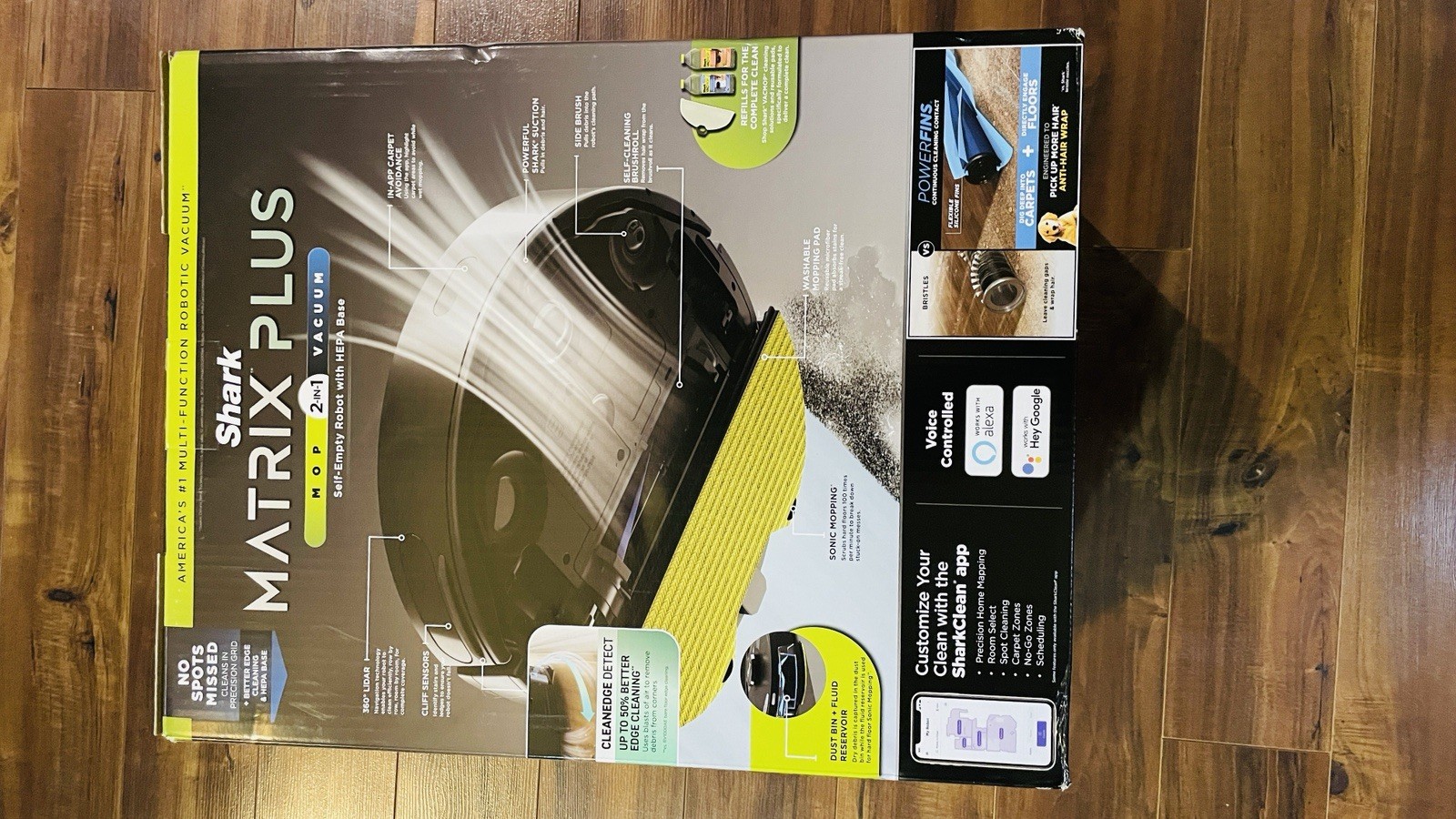 Shark AI Ultra 2in1 Robot Vacuum & Mop – Black (RV2610WA) Brand New