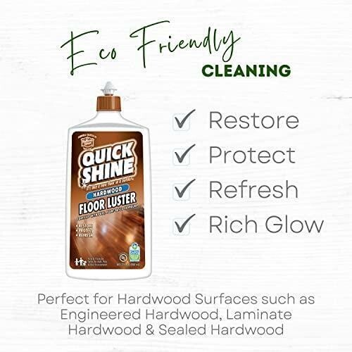 Quick Shine 2 Pack Smart Combo- Includes 1 Hardwood Floor Cleaner 27 FL oz
