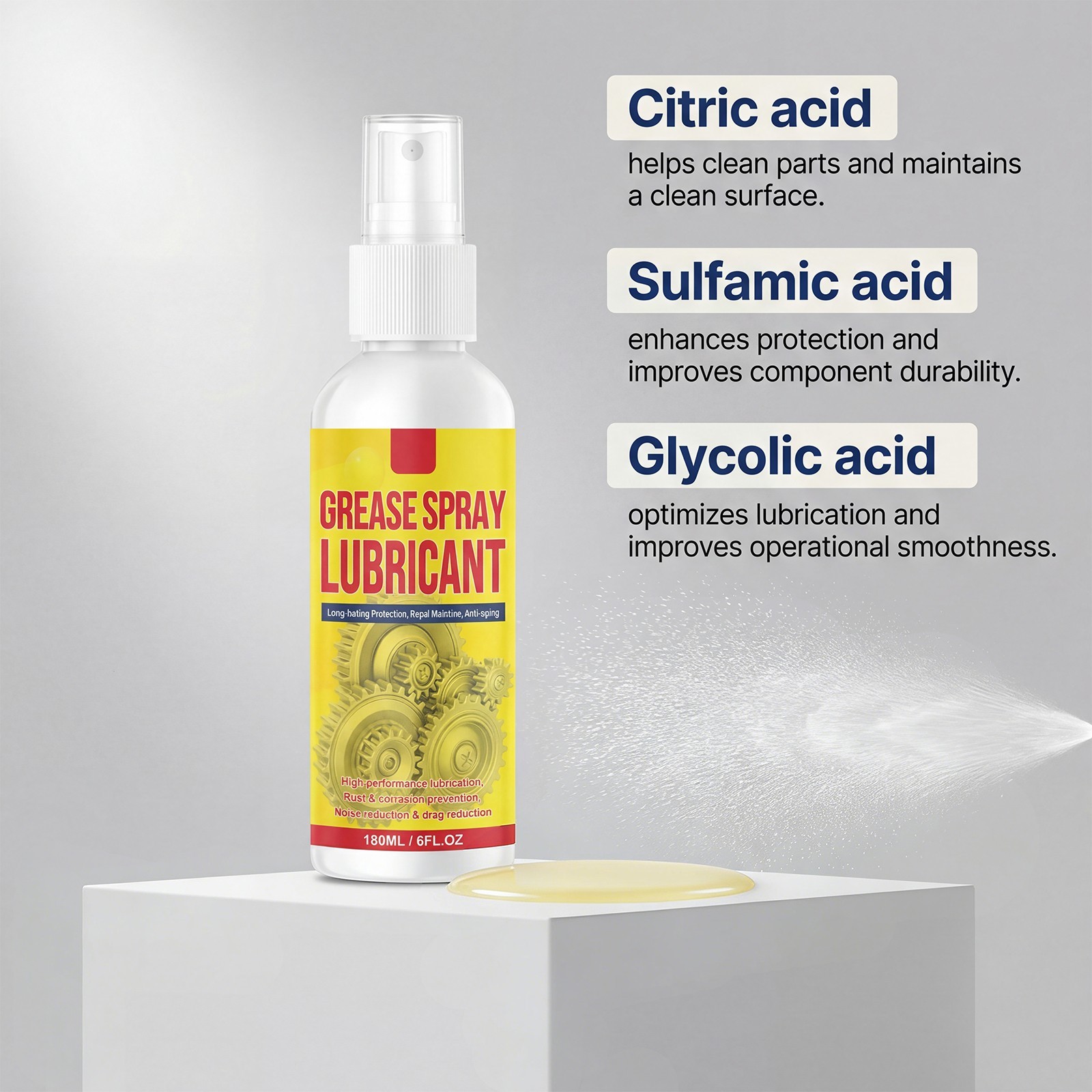 100ml Rust Removal Lubricant Spray New Anti-Rust Lubricant Spray & Rust Remover