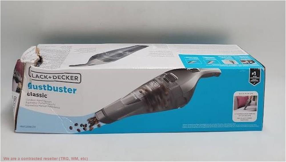 BLACK+DECKER Compact Lithium Handheld Vacuum – Gray HNVC220BCZ01 SEE DETAILS