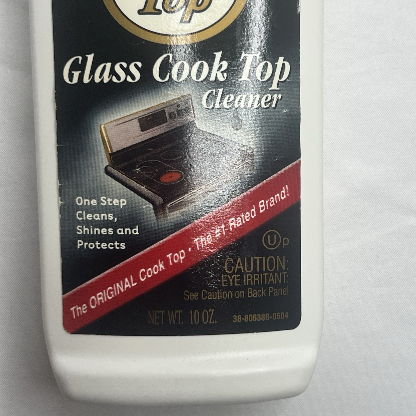 WEIMAN Heavy Duty 3-in-1 COOK TOP CREAM 10oz bottle Clean+Shine+Protect