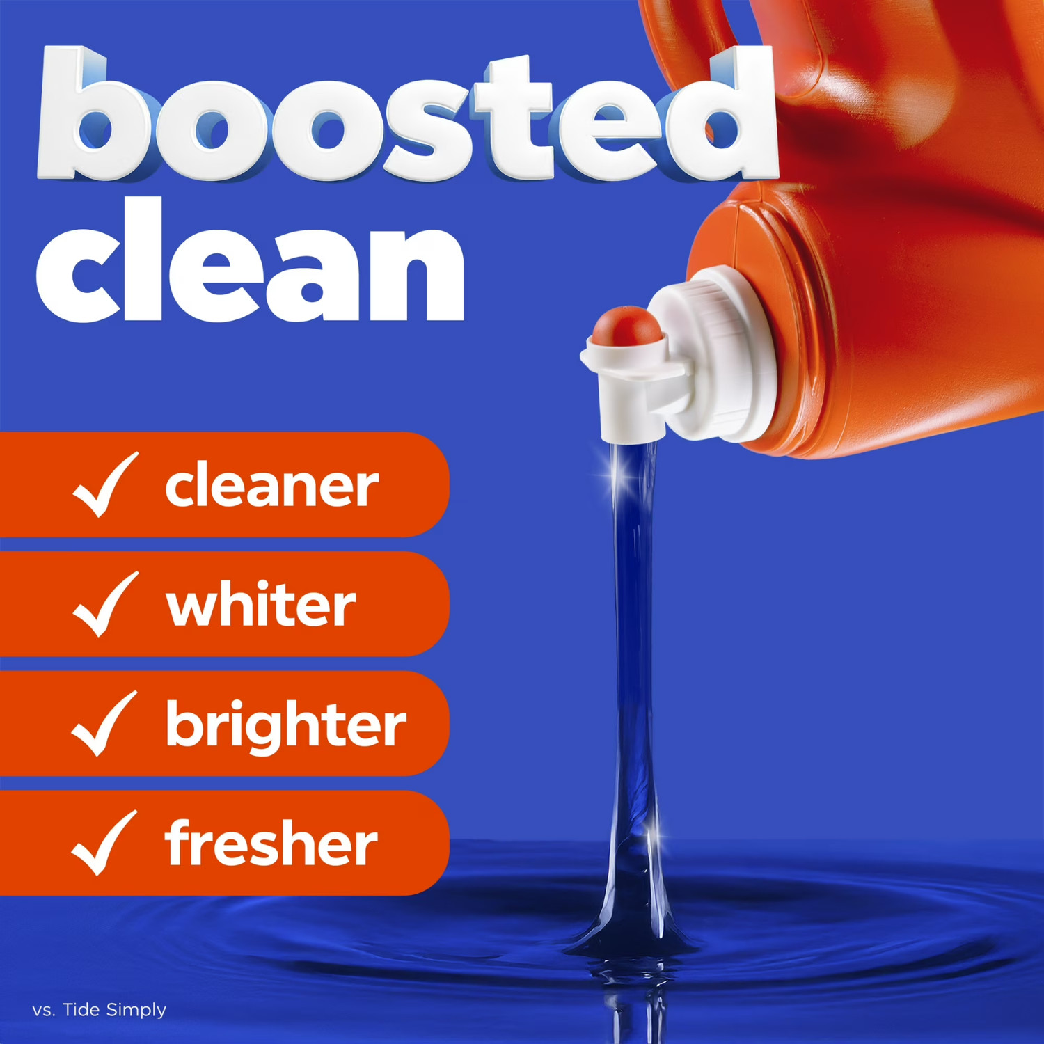 Tide Liquid Laundry Detergent Original Scent HE Compatible 132 fl oz, 100 Loads